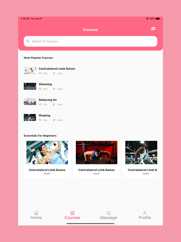 Pilates - fitness classes