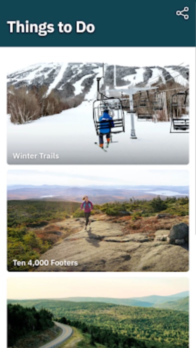 Maine Lakes & Mountains Screenshot