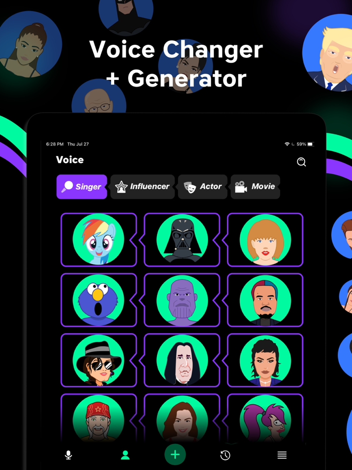 VoiceFame AI Cover Songs andFun