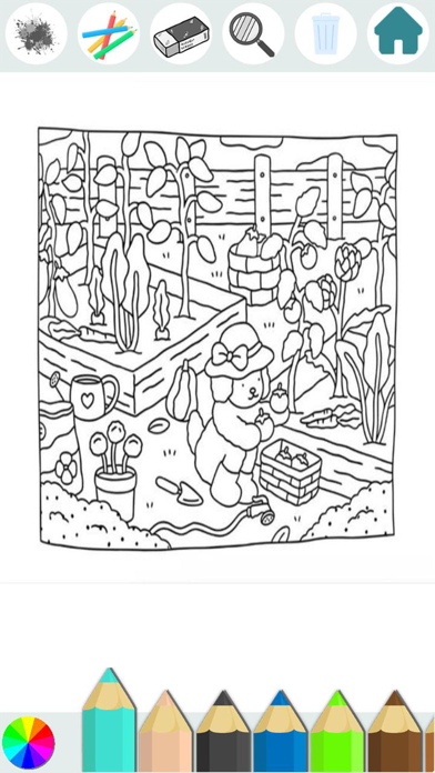 Bobbie Goods coloring book Screenshot