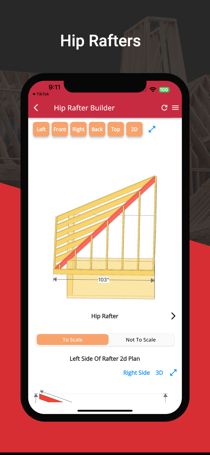 RedX Roof - Rafter Calculator