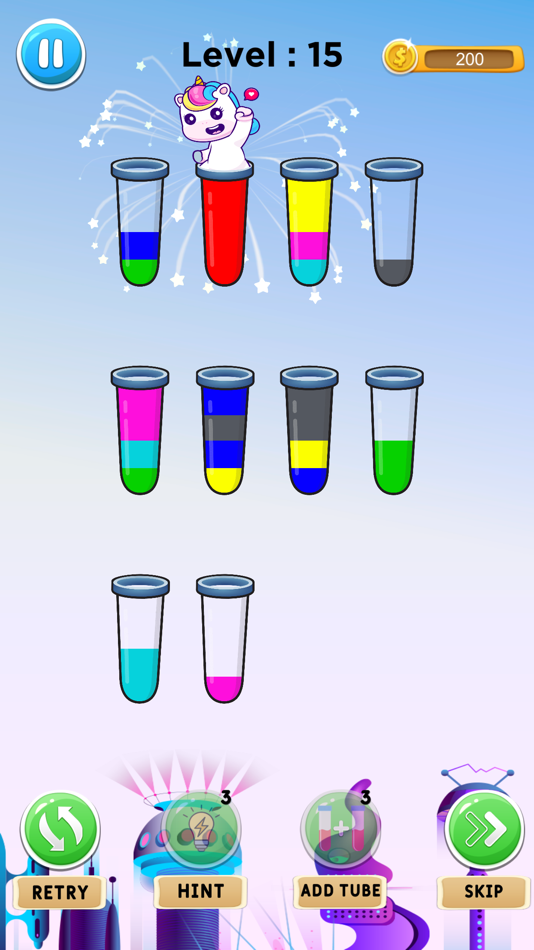 #5. Aquafy: Water Sort Puzzle (iOS) 由: Yumyapps