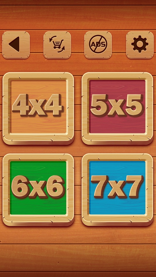 #4. 2048 Wooden Edition (iOS) بواسطة: PLAYTOUCH