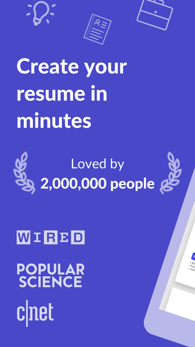 Resume Builder - CV Engineer Screenshot