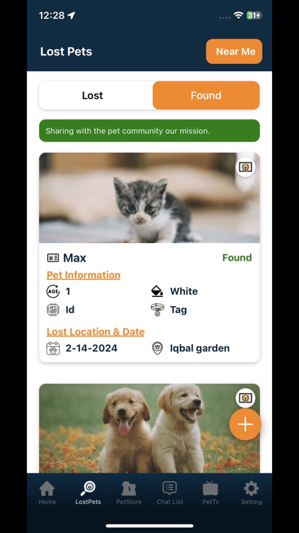 Lost Pet Alerts