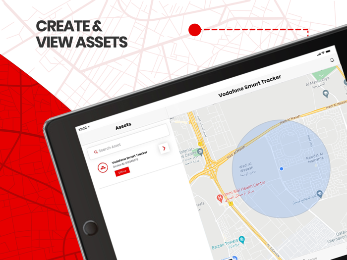Vodafone IoT - Asset Tracking