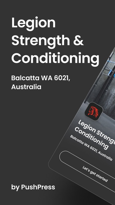 Legion Strength & Conditioning Screenshot