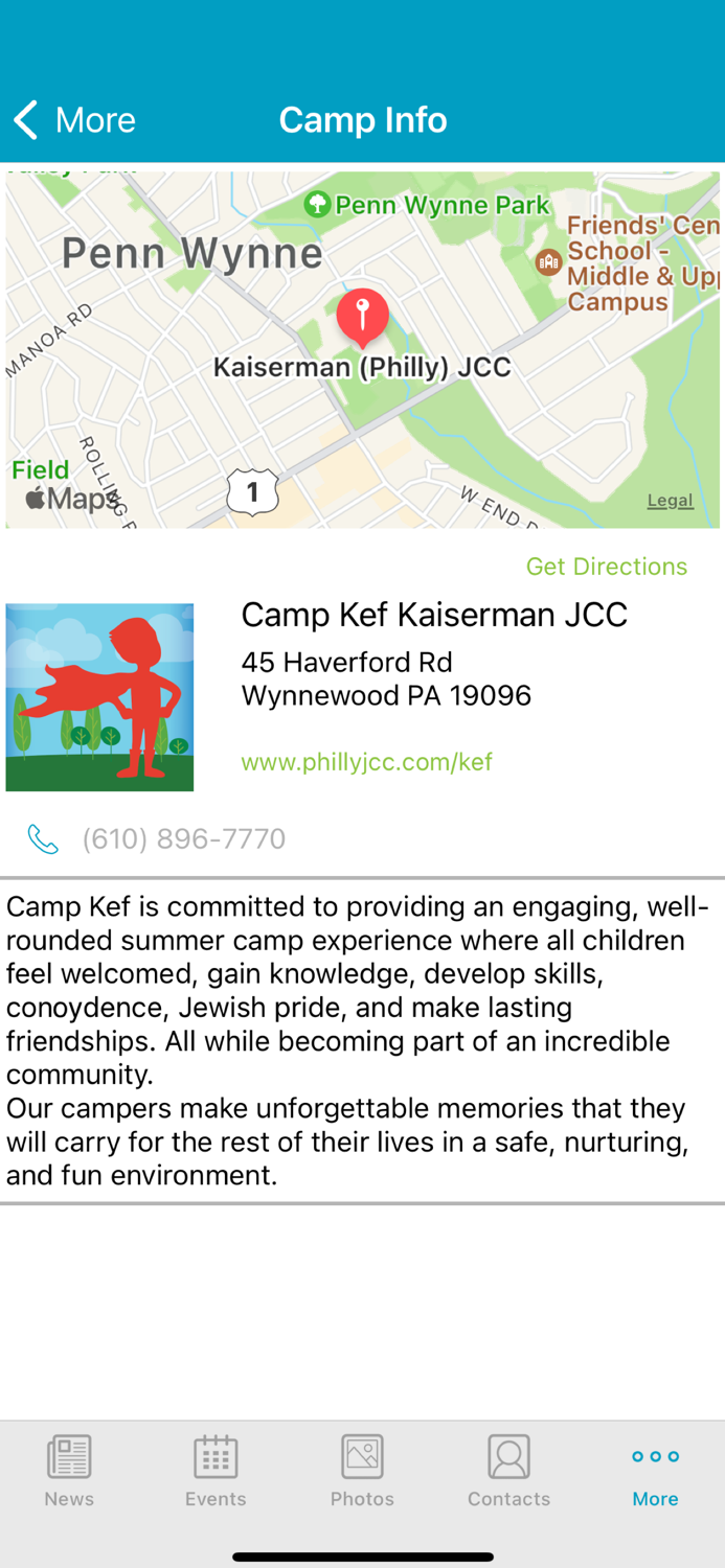 Camp Kef Kaiserman JCC