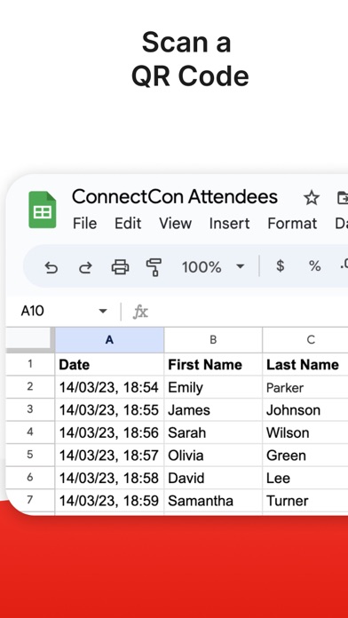 ScanMe QR Attendance Tracker Screenshot