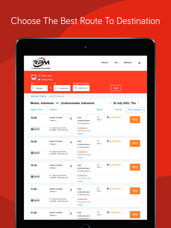 App screenshot