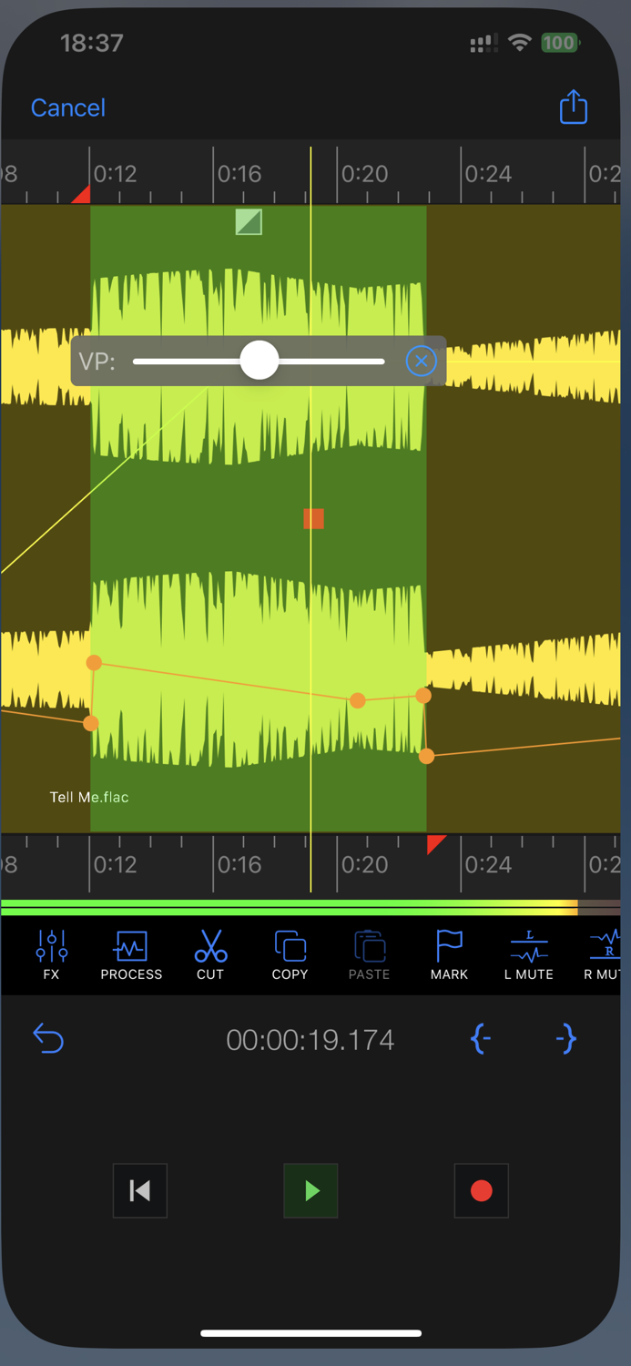 au editor - audition