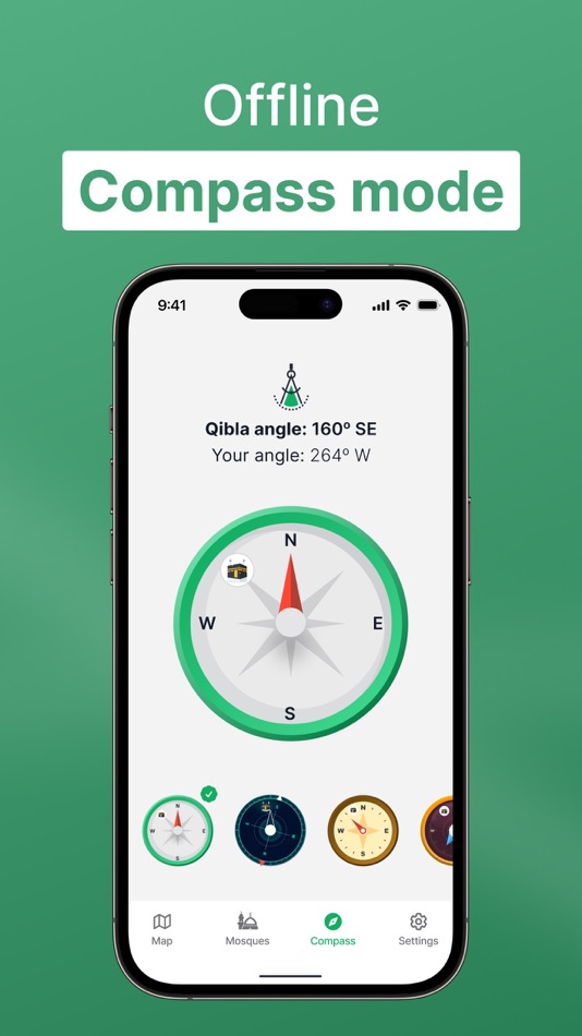#5. Qibla Finder Map & Compass (iOS) Podle: EYWIN BILGI TEKNOLOJILERI ANONIM SIRKETI
