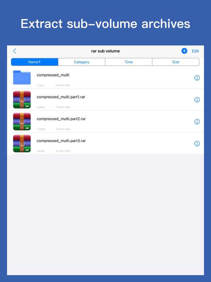iRAR - ziprar7z file opener