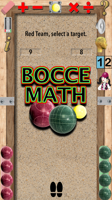 Screenshot 2 of Bocce Math App