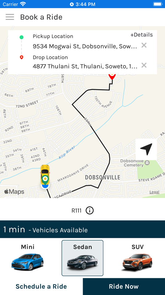 #4. Infinity Rides (iOS) Με: Lindokuhle Simelane