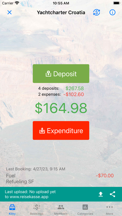 TravelCash-app Screenshot