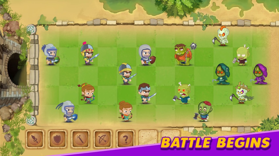 #3. Merge Master Heroes Vs Zombies (iOS) 由: Usman Ali