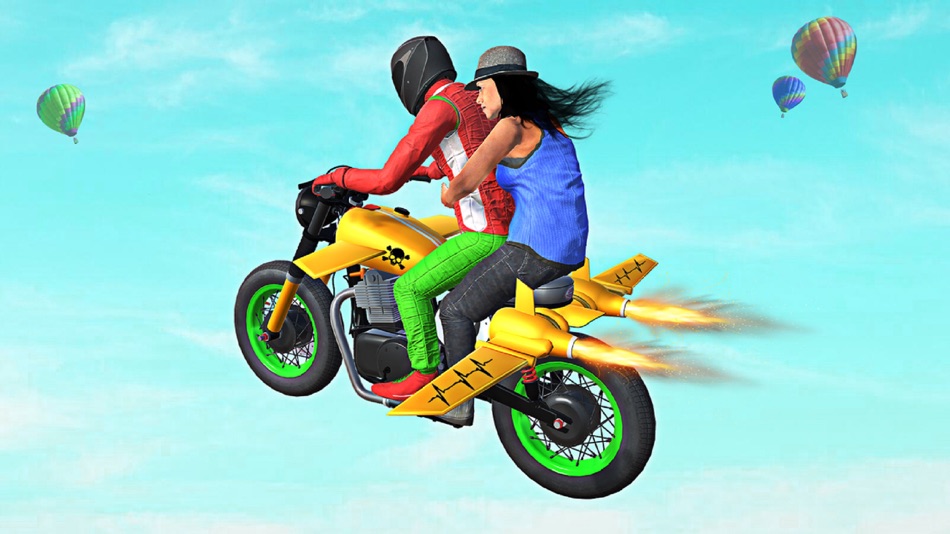 #5. Flying Bike Game: Racing Game (iOS) 由: Rana Yasir Mohiy UD Din