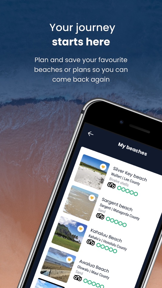 #8. GoBeach: beach finder (iOS) Podle: Pelmorex Corp.