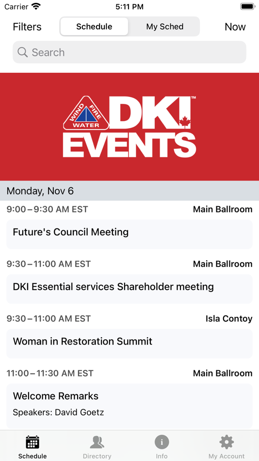 #1. DKI Events (iOS) 由: DKI Canada