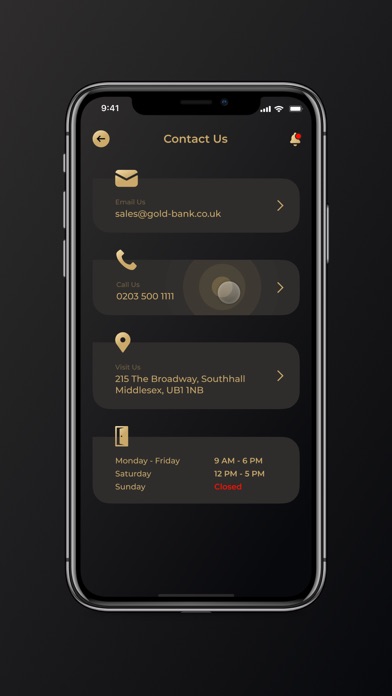 Gold Bank® Live Prices Screenshot