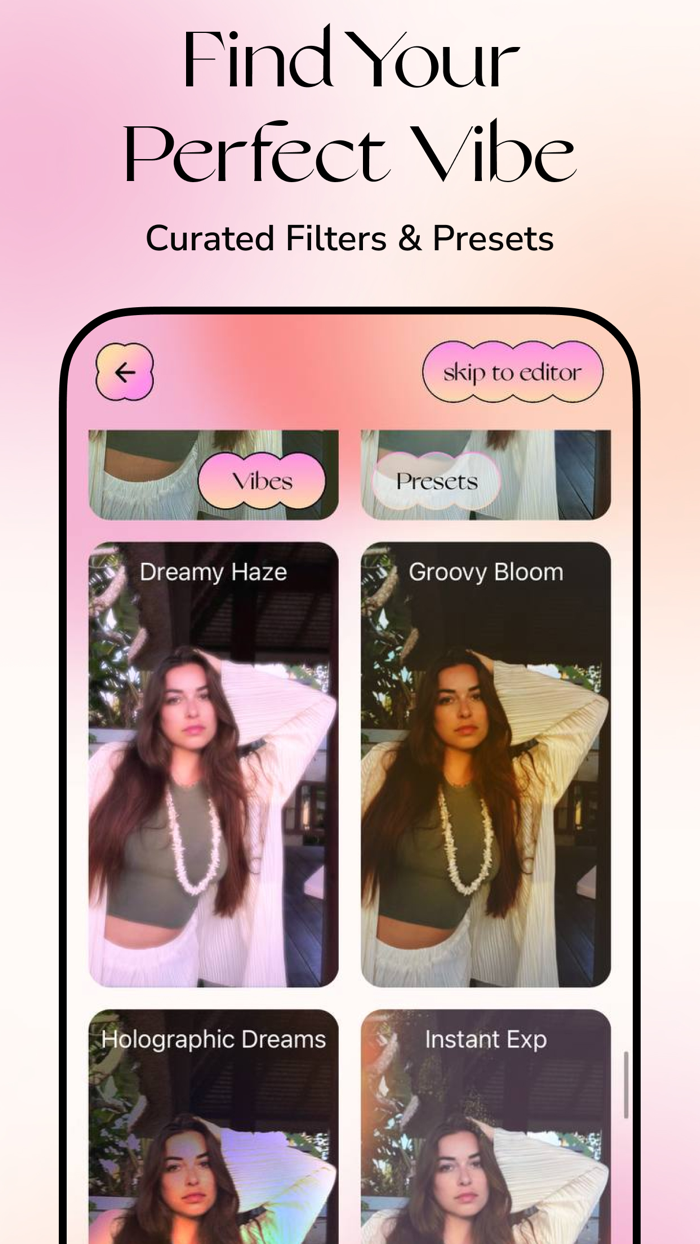 SnapSilk Dreamy Edits