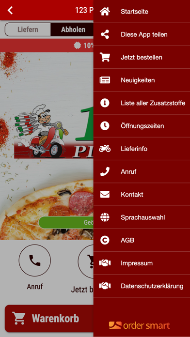 123 Pizzeria Screenshot