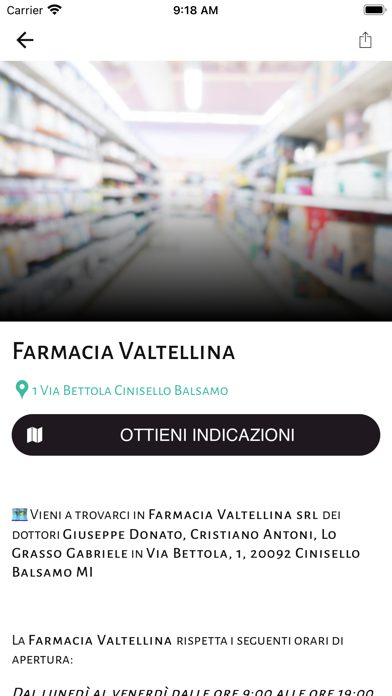 Farmacia Valtellina Screenshot