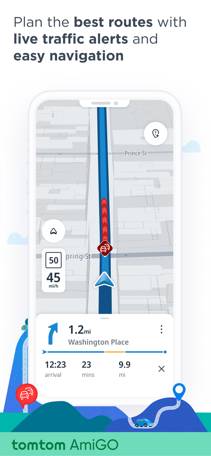 TomTom AmiGO GPS Maps Traffic
