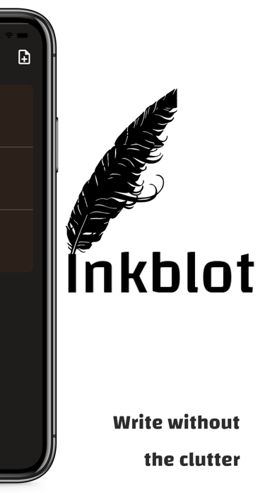 Inkblot (Minimalist Notes) Screenshot