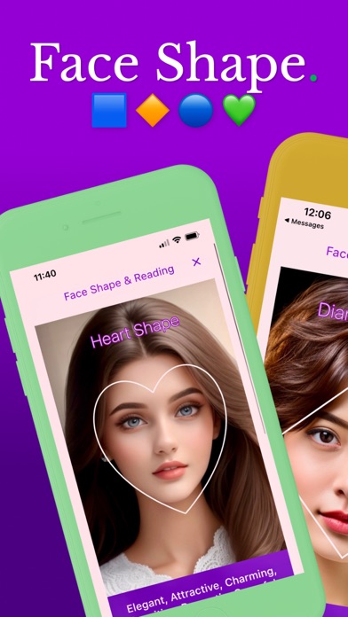 Face Shape - Beauty Scanner Screenshot 1 - AppWisp.com Face Shape - Beauty Scanner Screenshot 1 - AppWisp.com