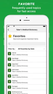 taber's medical dictionary iphone screenshot 2