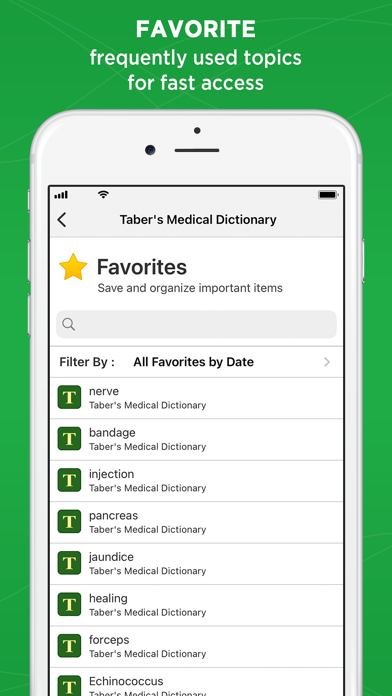 Screenshot #2 pour Taber's Medical Dictionary