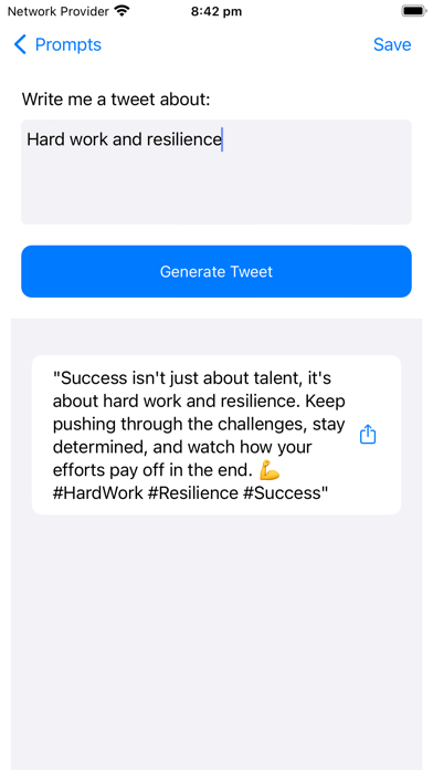 TweetAI Screenshot