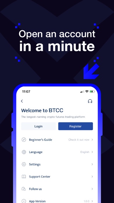 Screenshot #3 pour BTCC Lite: Trade Crypto & BTC