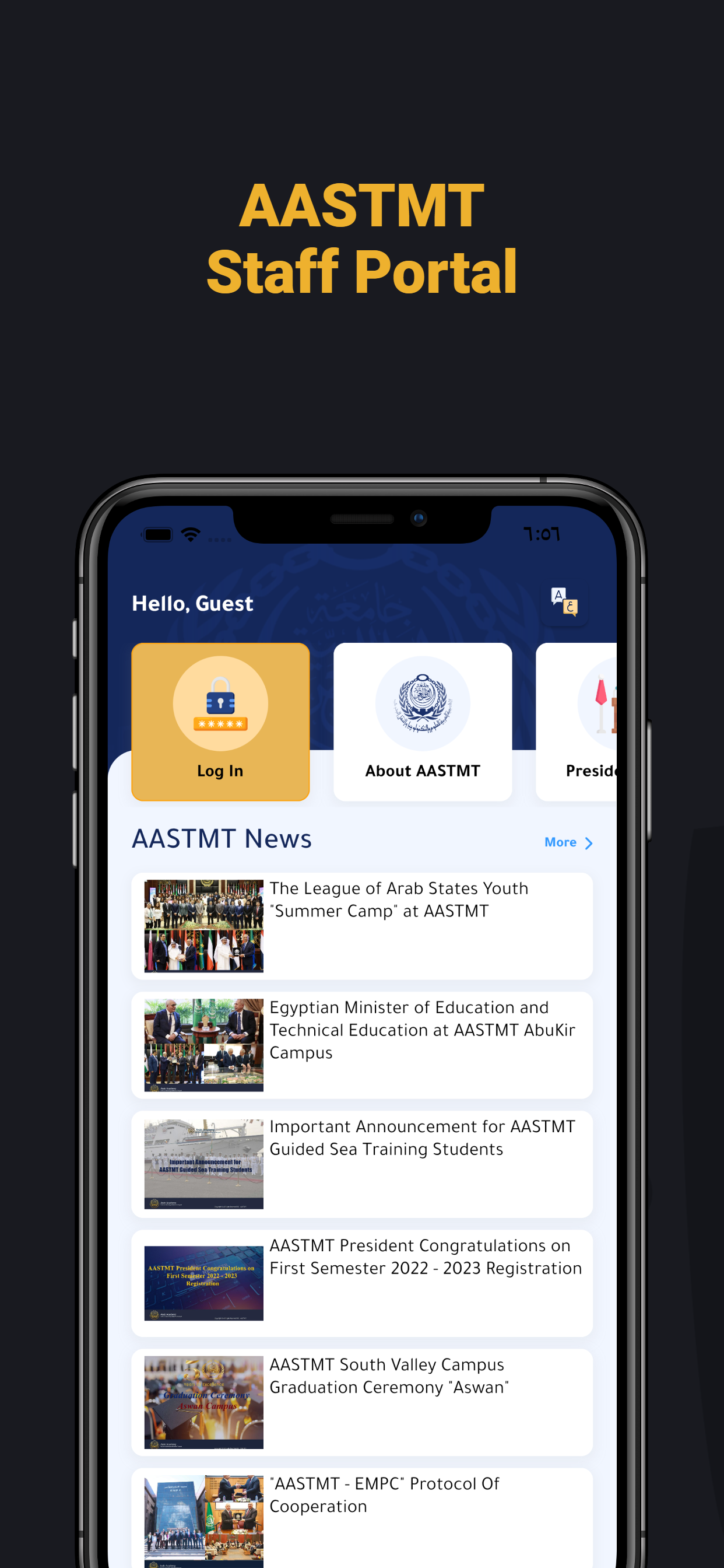 AASTMT Staff