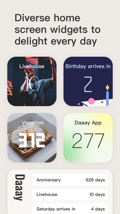Daaay - Countdown and Count up screenshot-4
