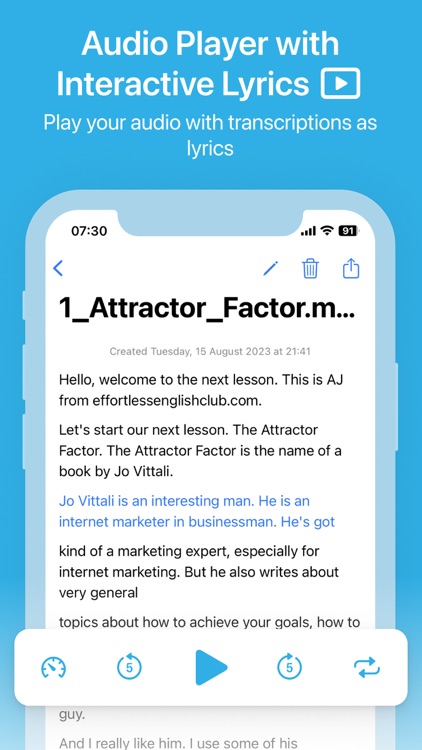 TranscribeX: all audio to text