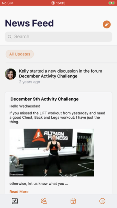 Altman Membership Hub Screenshot