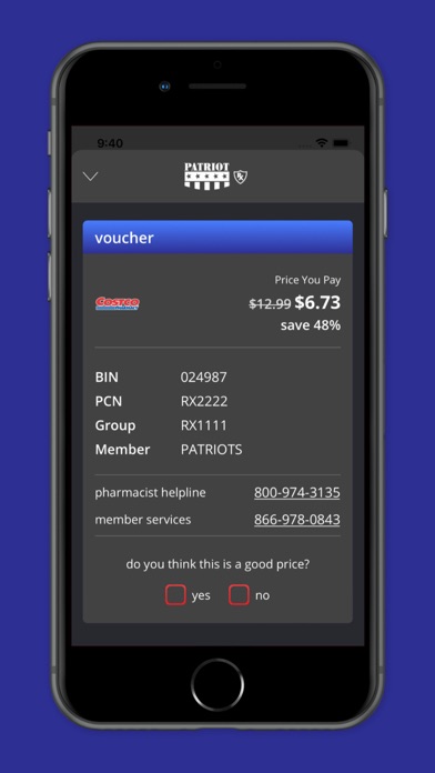 Patriot RX Screenshot