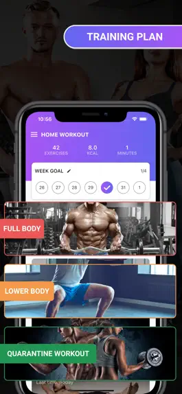 Game screenshot Home Workout For Men Women mod apk