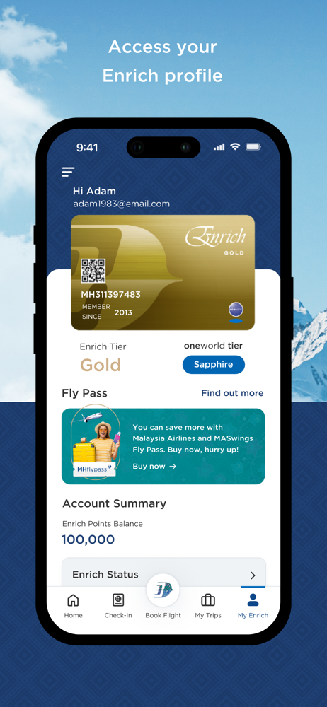 Malaysia Airlines screenshot 3