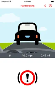 hard braking iphone screenshot 4