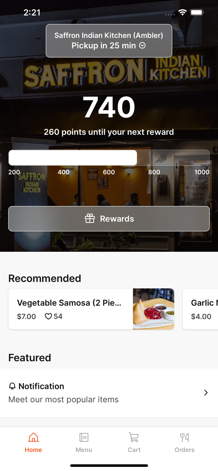 Saffron Indian Kitchen Philly