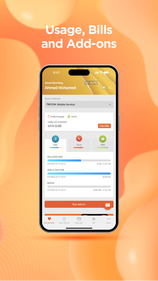 #2. Dhiraagu (iOS) 由: Dhiraagu PLC