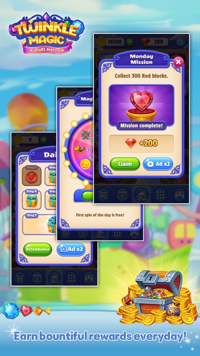 Twinkle Magic : Jewel Match3 Screenshot