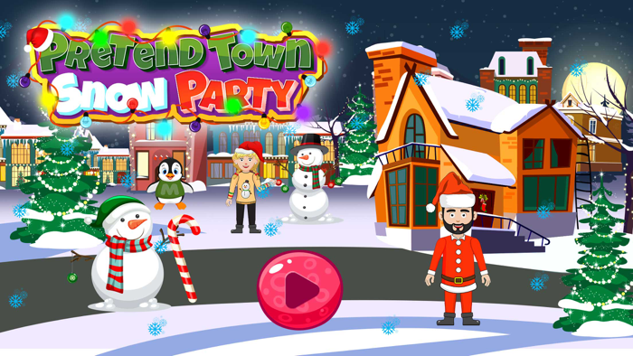 Pretend City Snow Party Life
