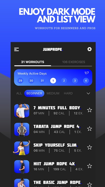 Jump Rope Training App