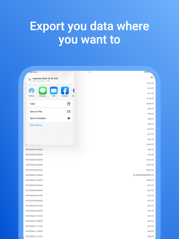 Screenshot #6 pour Heating History Pro