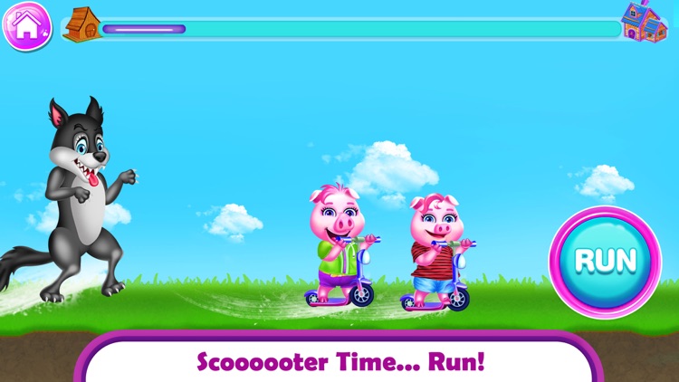 Three Little Pigs Game! screenshot-4